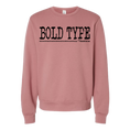 Load image into Gallery viewer, Bold Type Women's Crewneck Sweatshirt