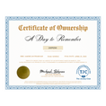 Load image into Gallery viewer, A Day to Remember Certificate of Ownership