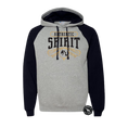 Load image into Gallery viewer, Authentic Spirit Raglan Hooded Sweatshirt