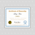 Load image into Gallery viewer, Hedge Ratio Certificate of Ownership