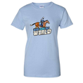 Load image into Gallery viewer, Who Runs the World Women's Graphic SS T-Shirt
