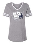 Load image into Gallery viewer, Sixtythreecaliber Women's Varsity SS T-Shirt