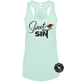 Load image into Gallery viewer, Sweet as Sin Women's Racer Back Tank