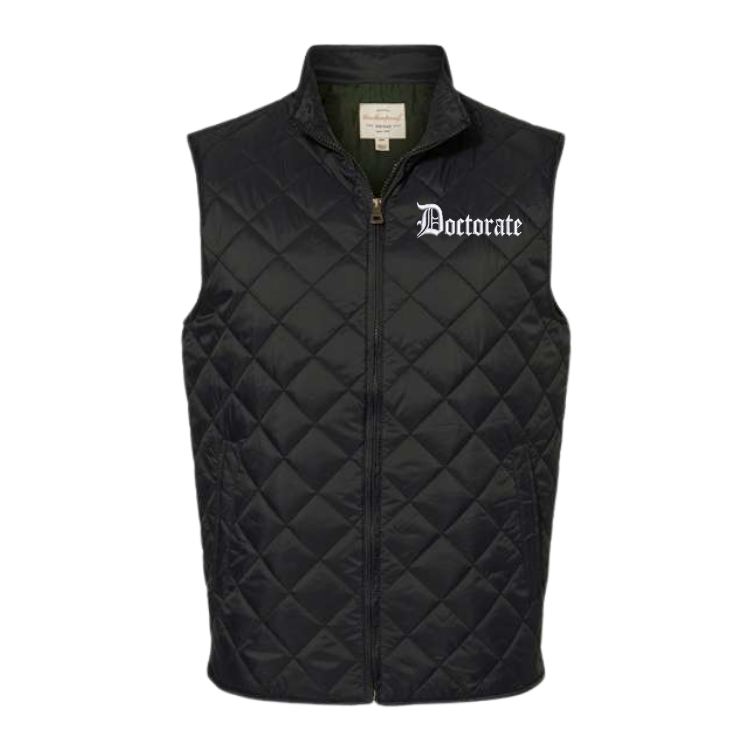 Doctorate Men's Quilted Vest