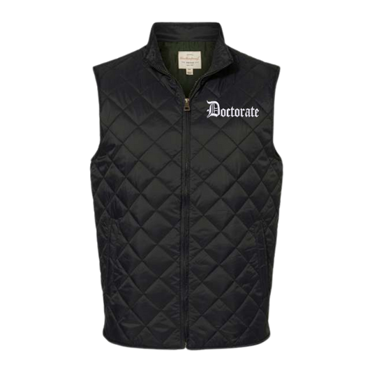Doctorate Men's Quilted Vest