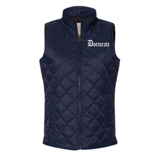 Doctorate Women's Quilted Vest