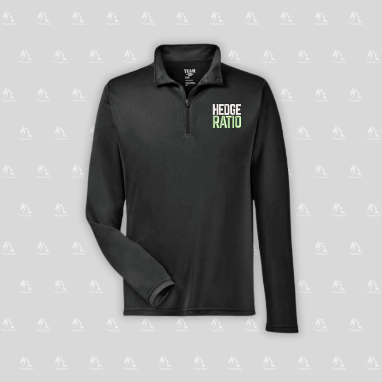 Hedge Ratio Unisex Light Weight 3/4 Zip Pullover