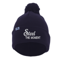 Load image into Gallery viewer, Steel the Moment Beanie with Pom-Pom
