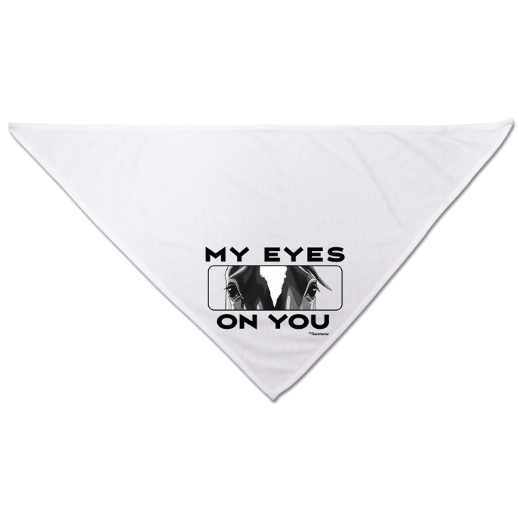 My Eyes On You Dog Bandana