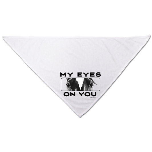 My Eyes On You Dog Bandana