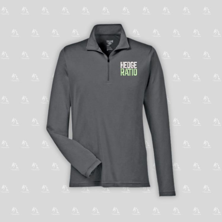 Hedge Ratio Unisex Light Weight 3/4 Zip Pullover