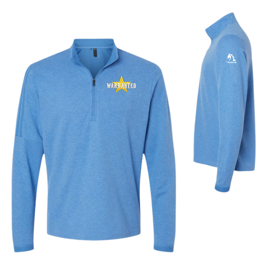 Warranted - Adidas Men's 3-Stripes Quarter-Zip Sweater