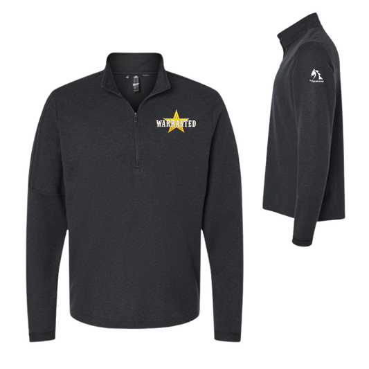 Warranted - Adidas Men's 3-Stripes Quarter-Zip Sweater