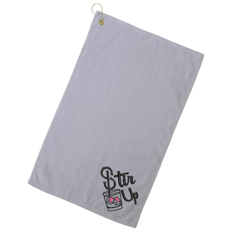 Stir it Up Golf Towel
