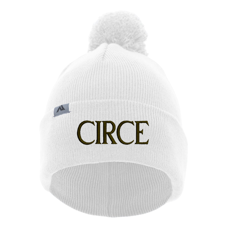 Circe Beanie with Pom-Pom