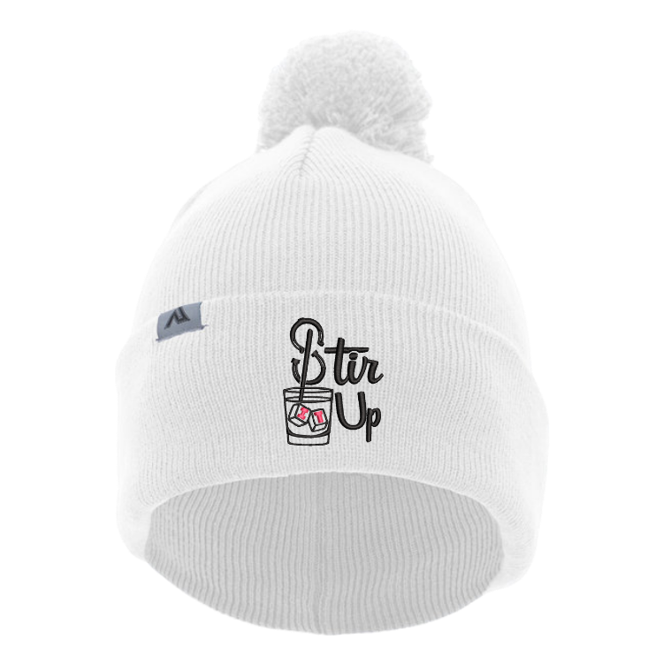 Stir it Up Beanie with Pom-Pom