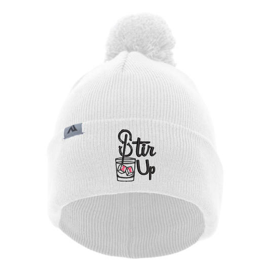 Stir it Up Beanie with Pom-Pom