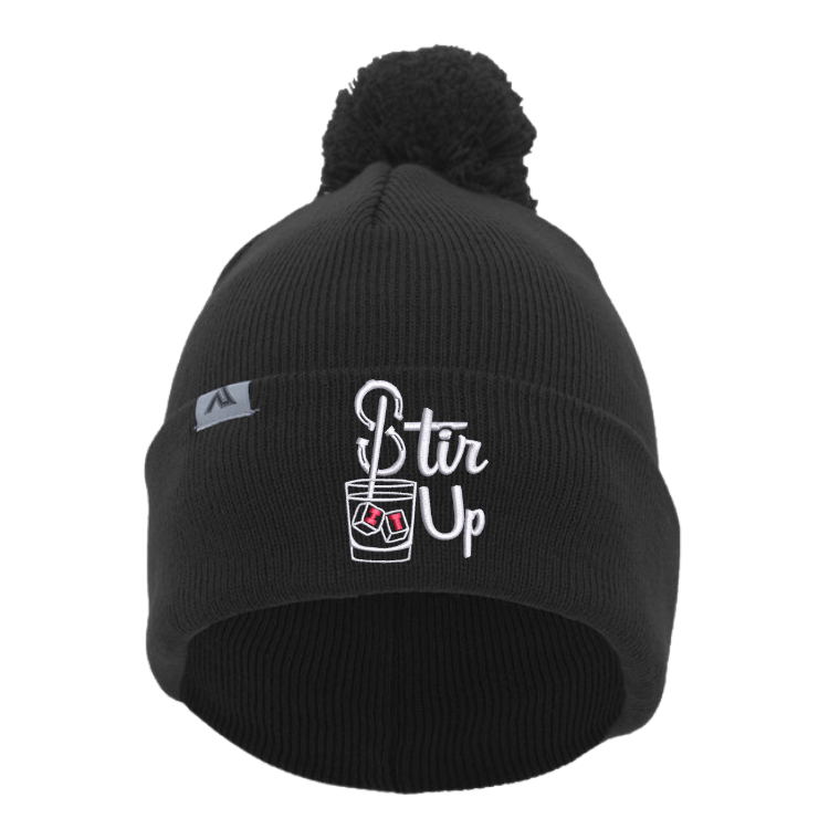 Stir it Up Beanie with Pom-Pom