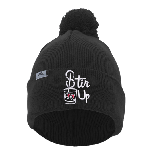 Stir it Up Beanie with Pom-Pom