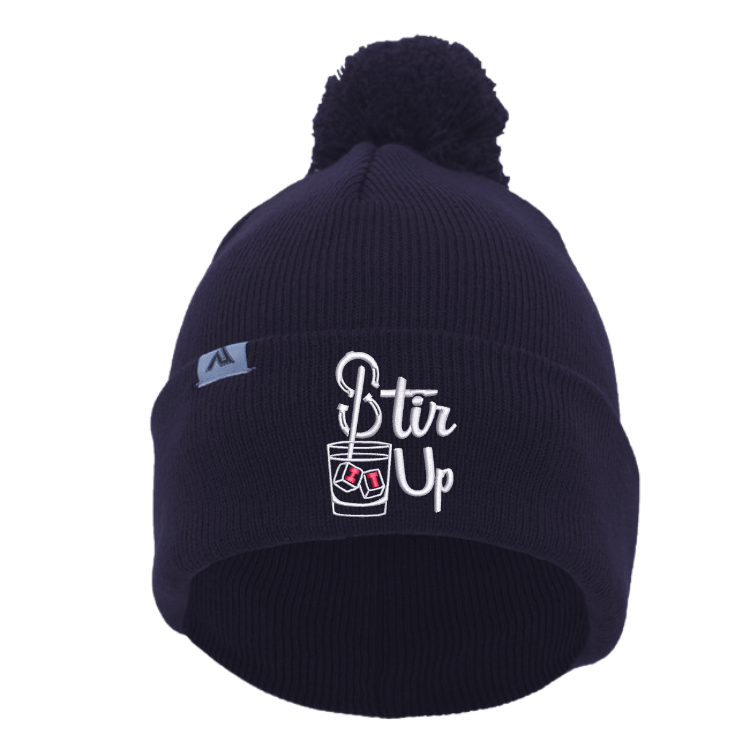 Stir it Up Beanie with Pom-Pom