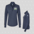 Load image into Gallery viewer, Hedge Ratio - Adidas Women's 3-Stripes Quarter-Zip Sweater
