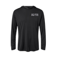 Load image into Gallery viewer, Bold Type Embroidered Women's Hooded Long Sleeve T-Shirt

