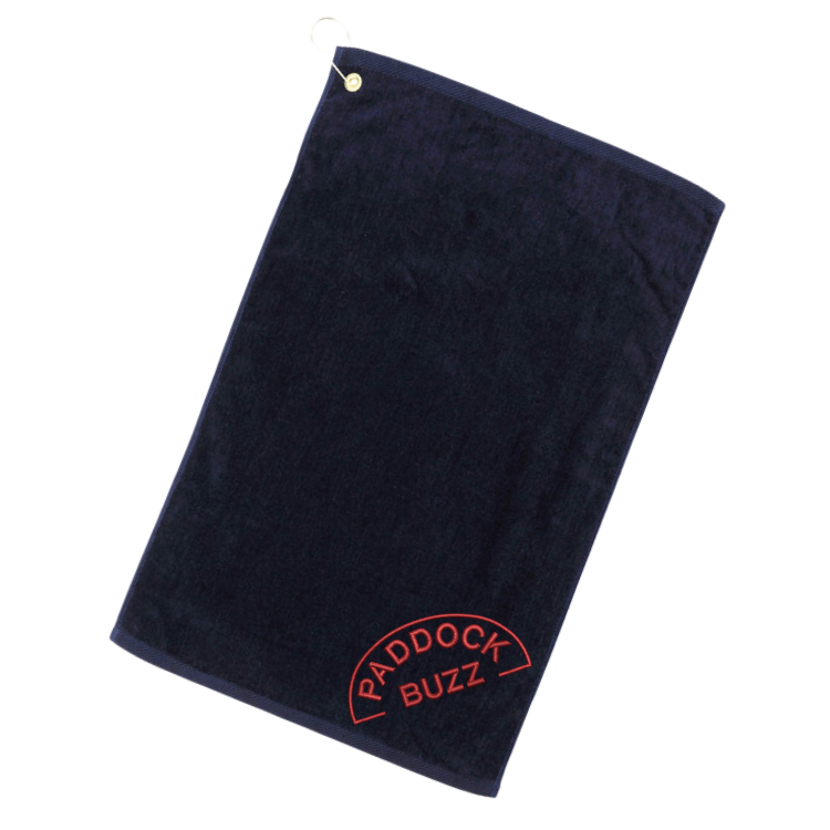 Paddock Buzz Golf Towel