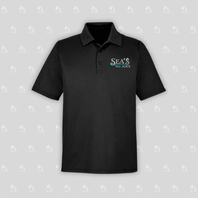 Sea's No Joke Men's Polo
