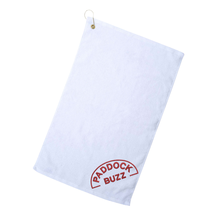 Paddock Buzz Golf Towel