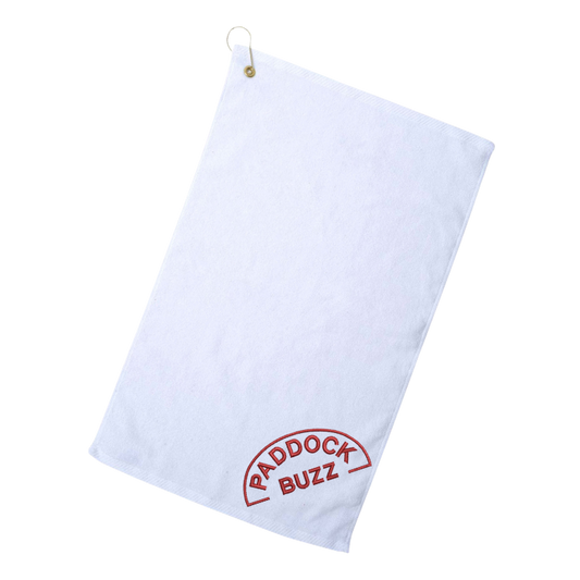 Paddock Buzz Golf Towel
