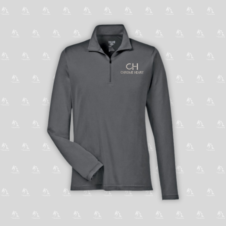 Chrome Heart Unisex Light Weight 3/4 Zip Pullover