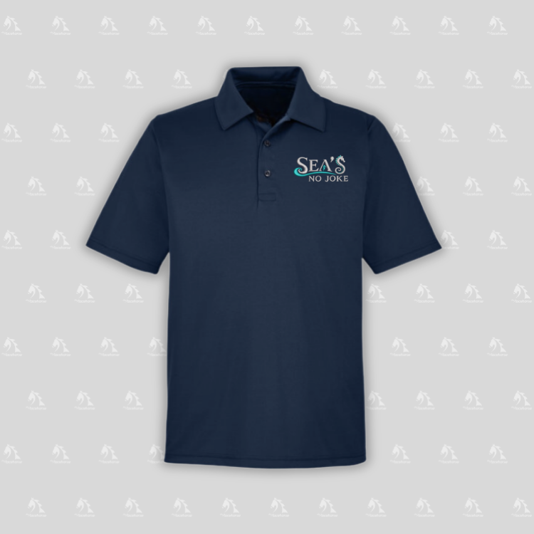 Sea's No Joke Men's Polo