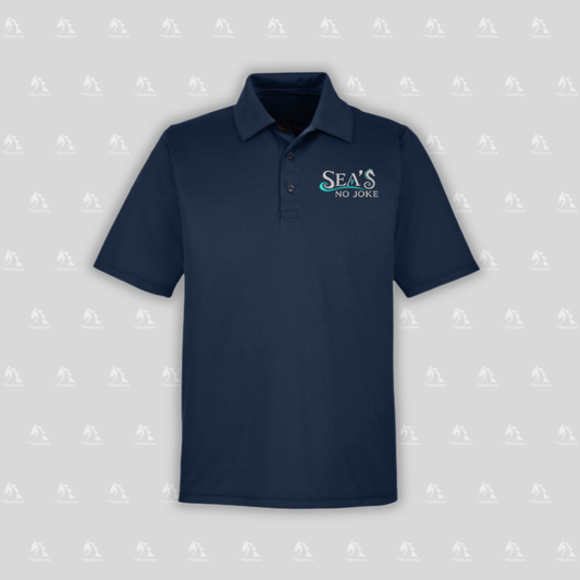 Sea's No Joke Men's Polo