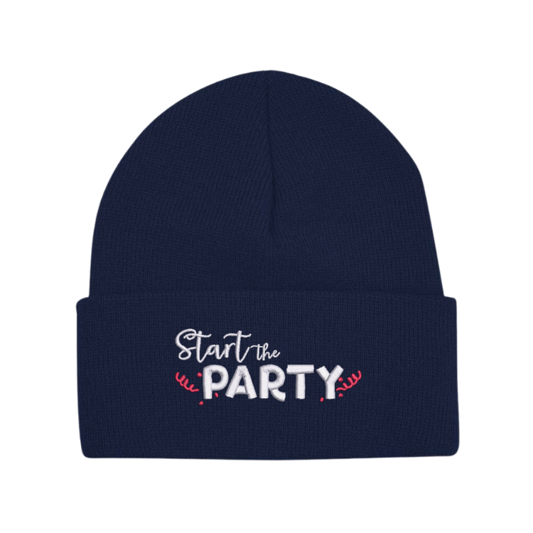 Start the Party Cuff Beanie
