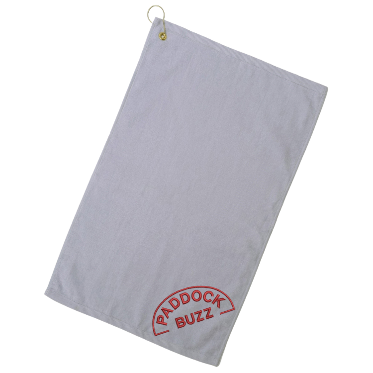 Paddock Buzz Golf Towel