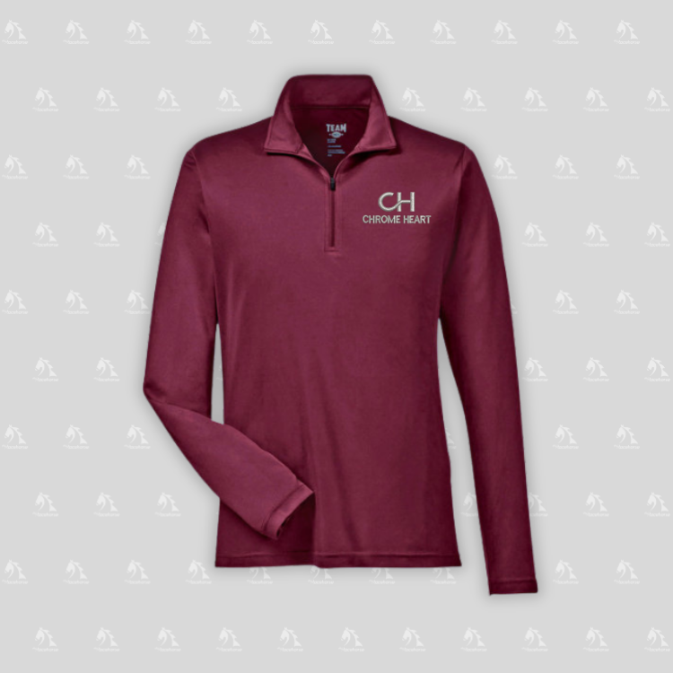 Chrome Heart Unisex Light Weight 3/4 Zip Pullover