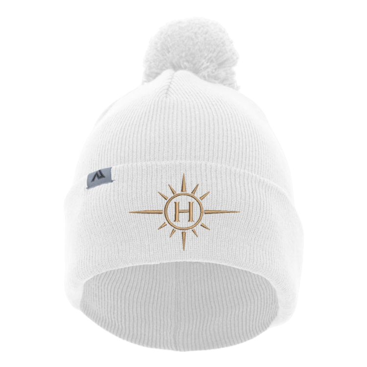 Helios Beanie with Pom-Pom