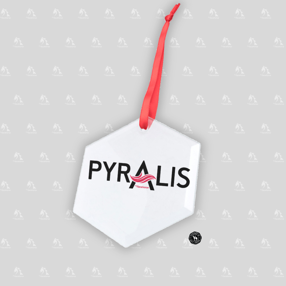 Pyralis Hexagonal Glass Ornament