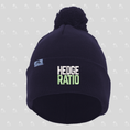 Load image into Gallery viewer, Hedge Ratio Beanie with Pom-Pom
