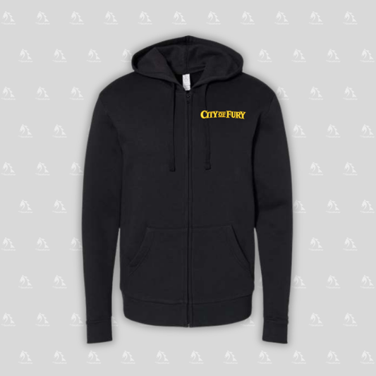 City of Fury Unisex Fleece Zip Hoodie