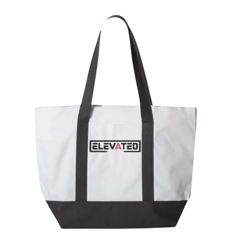 Elevated Embroidered Tote Bag
