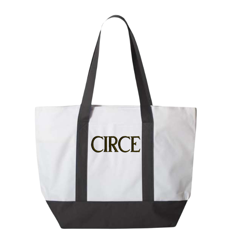 Circe Embroidered Tote Bag
