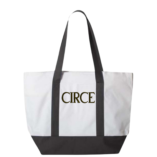 Circe Embroidered Tote Bag