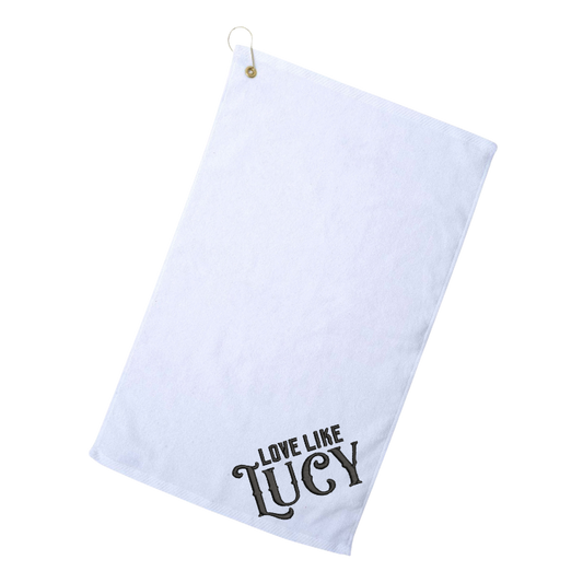 Love Like Lucy Golf Towel