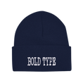 Load image into Gallery viewer, Bold Type Cuff Beanie
