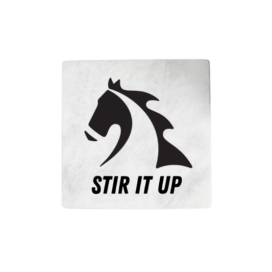 Stir it Up Coaster w/ Cork Back