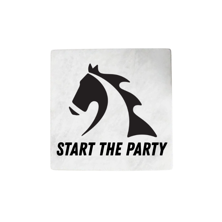 Start the Party Coaster w/ Cork Back