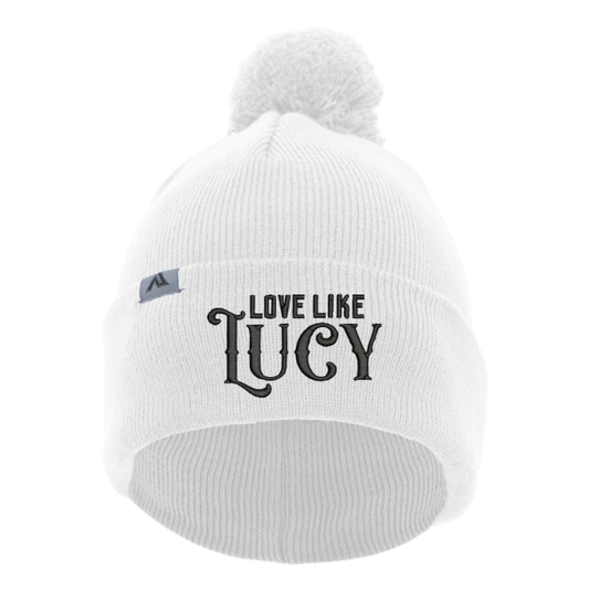 Love Like Lucy Beanie with Pom-Pom