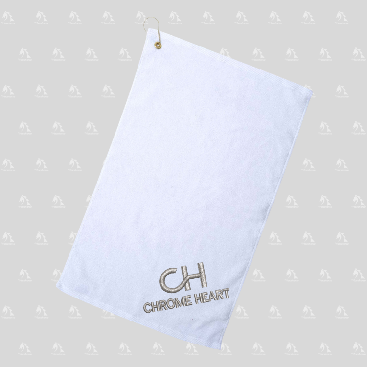 Chrome Heart Golf Towel