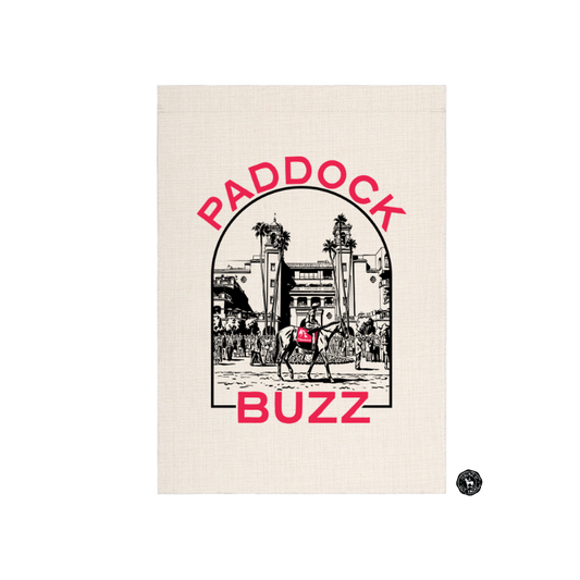 Paddock Buzz Garden Flag